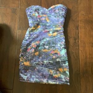 BCBG strapless dress